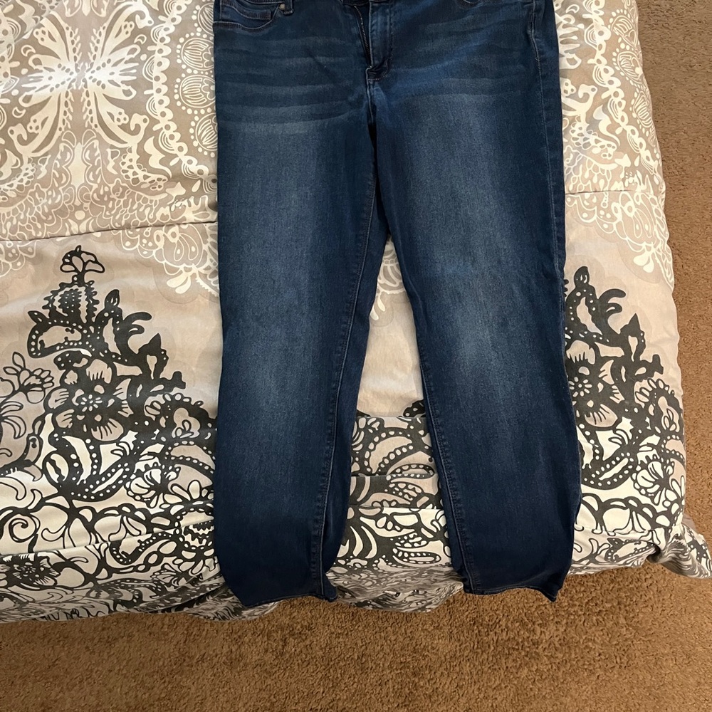 1822 Denim Dark Blue Skinny Jeans